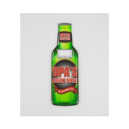 Grappige bieropeners met belangrijke kroonleeftijden of met naam of leuke tekst.
De bieropeners zijn magnetisch dus erg praktisch in gebruik!
Leuk om te geven bij speciale gelegenheden.
