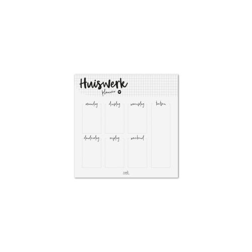 Met deze overzichtelijke en handige huiswerkplanner plan je eenvoudig het huiswerk voor de hele week. Zo krijg je een goed overzicht wat je allemaal moet doen. De huiswerkplanner heeft 5 dagen en een weekend waarin gepland kan worden.