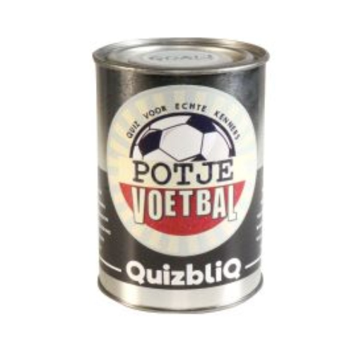 Quizzen is nog nooit zo HOT geweest.

Maar liefst 120 vragen en antwoorden in een groovy retrolook blik.