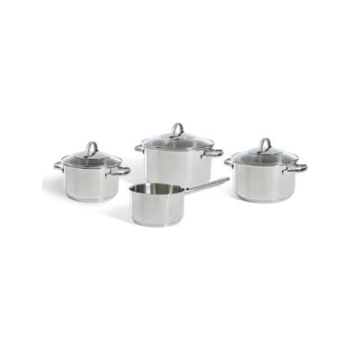 BK Pannenset Essential 4-delig RVS