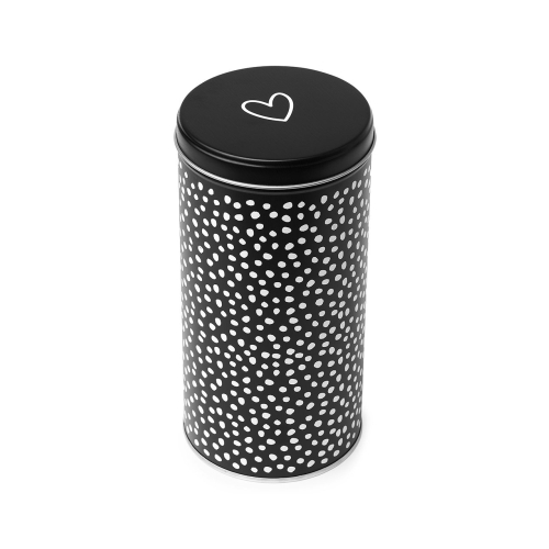 Een echte koffieliefhebber? Dan mag dit koffieblik bij jou in de kast niet ontbreken. En hij is zo leuk, dat hij eigelijk niet in de kast hoort, maar verdient een mooie plekje bij jou koffiehoekje op tafel of het aanrecht.