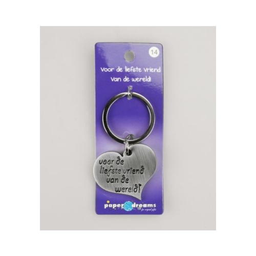 PD Sleutelhanger Liefste Vriend