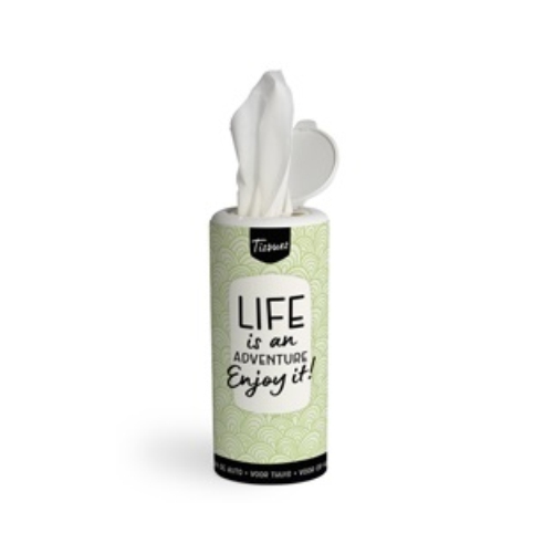 Tissues Life is an Adventure..Enjoy It
