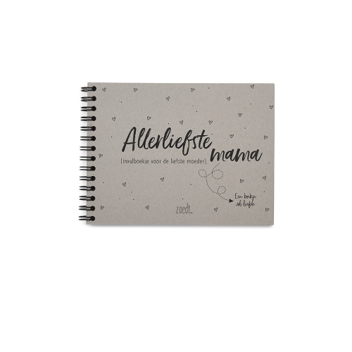 Zoek je een origineel cadeau voor de liefste mama? Vul dan dit lieve boekje in voor haar! Het leukste moederdagcadeau, maar ook leuk om zomaar te geven!