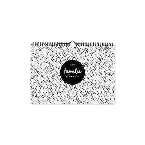 Deze handige family planner helpt je met overzicht houden bij alle plannen en activiteiten van het hele gezin. De gezinsplanner geeft een overzicht per week, met weeknummers en feestdagen. Voorin de familieplanner zit een jaaroverzicht.
