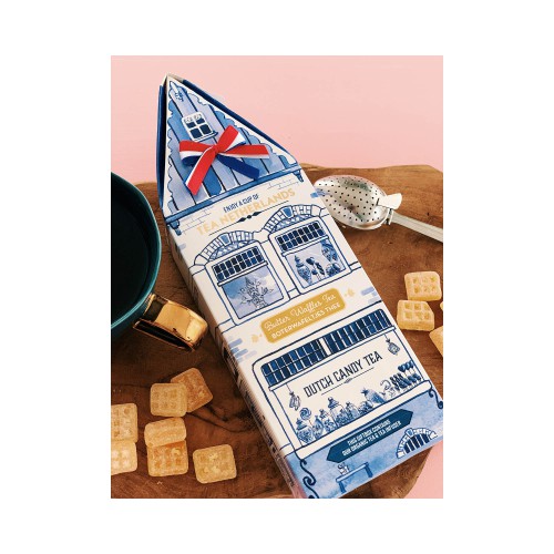 Je favoriete Nederlandse snoepjes als thee! We lieten ons inspireren door ons lievelingssnoep en maakten deze heerlijke theetjes: wel de smaak, maar niet de calorieën. In het doosje vind je de thee in onze 100% composteerbare verpakking én thee infuser!