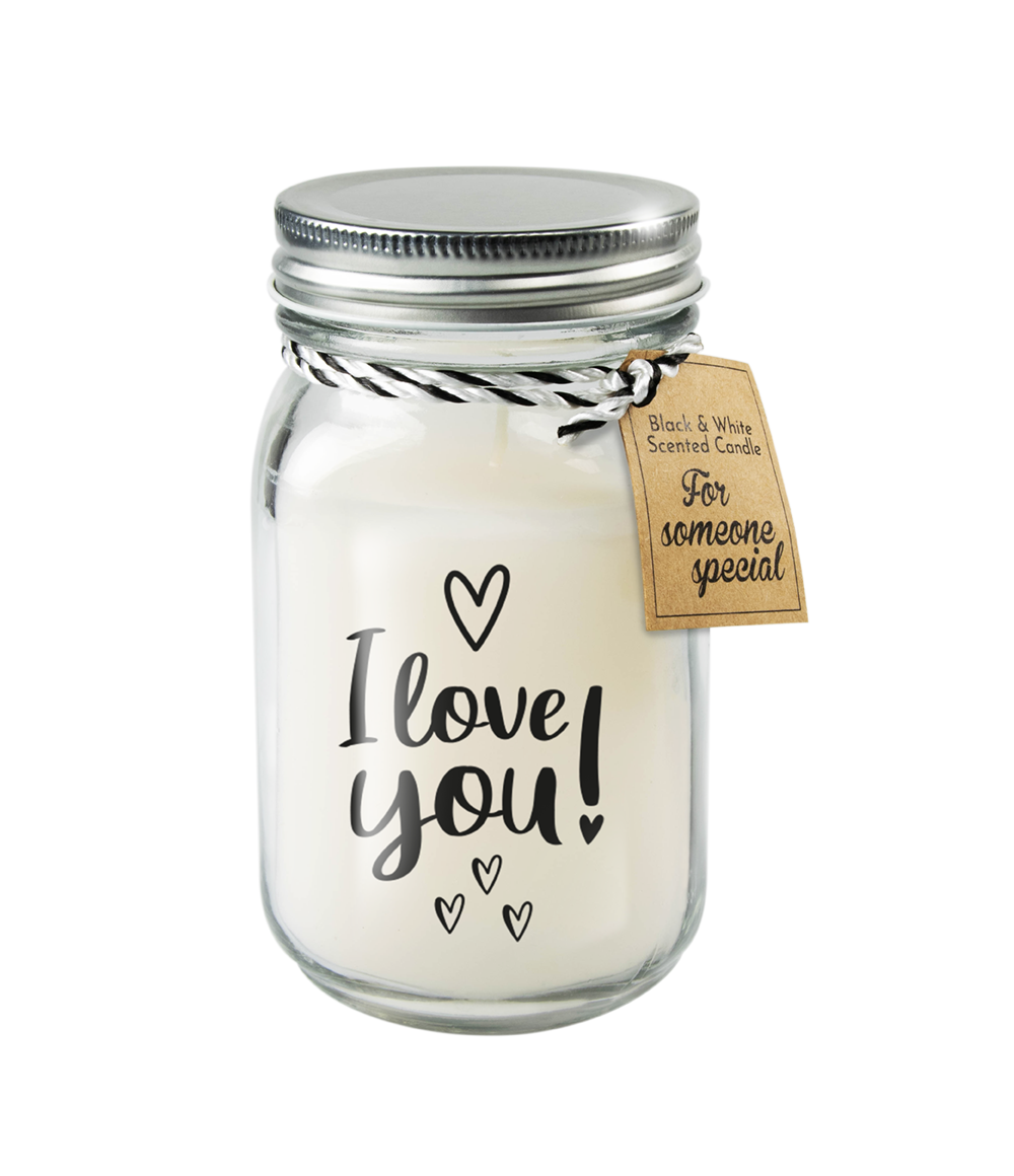 Scented Candle I Love You