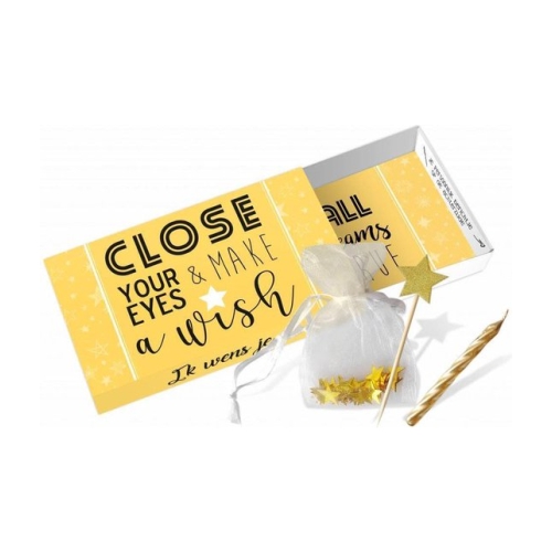 Een kleinigheidje in een doosje! In elke Greeting Box zit een leuke verrassing en een kaartje om een persoonlijke boodschap op te schrijven. The give-away voor elke gelegenheid.