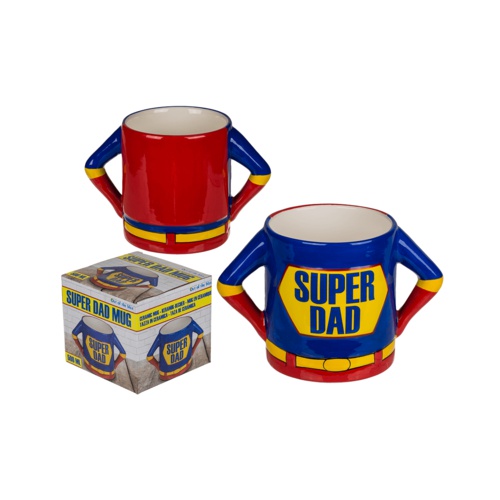 XL Mok Superdad, In mooie geschenkverpakking.
POok Mum versie op voorraad.