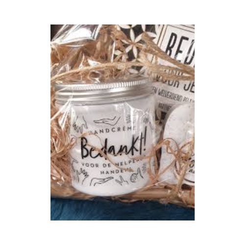 100% Leuk Handcreme Bedankt