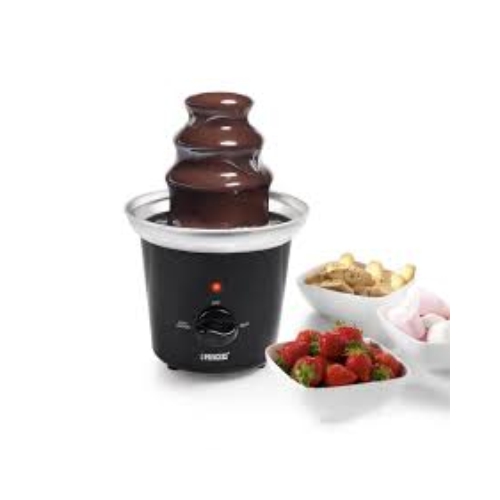 De Princess 292994 Chocoladefontein in het ideale apparaat voor alle chocoladeliefhebbers. Verras je kinderen op een feestje of verwen je geliefde ermee.