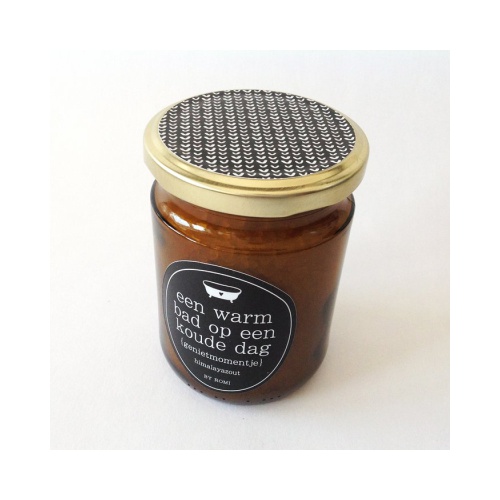 Gun je iemand een geniet of relax momentje of natuurlijk voor jezelf dan is deze pot met Himalayazout van By Romi een heerlijk cadeautje.