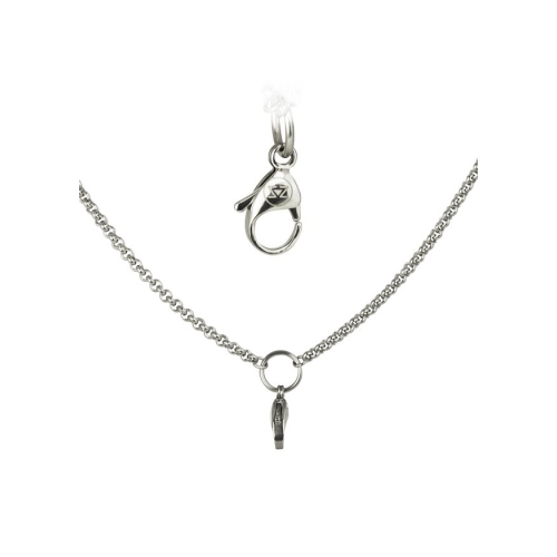 Pinkiezz stainless steel muntketting speciaal ontworpen voor de Pinkiezz munten,charms en dangles de ketting is 80cm lang 3mm dik en voorzien van Pinkiezz logo.