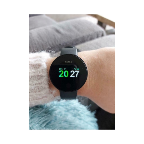 Oozoo Smartwatches Q00109 Zwart/ Zwart