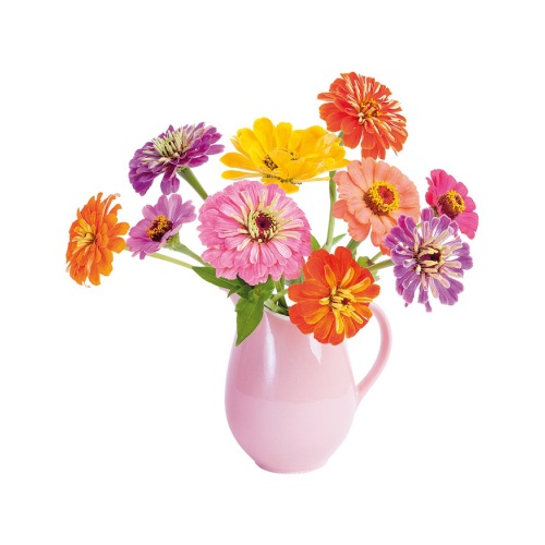 AZichtbaar van binnen en buiten!! 
Tweezijdig bedrukt.ltijd een vrolijke bos bloemen voor je raam!