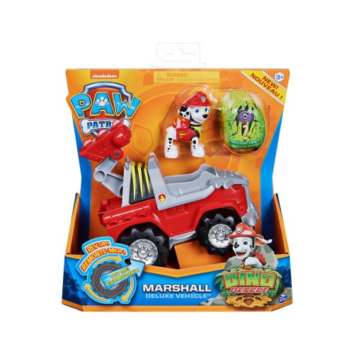 Paw Patrol Dino Deluxe Themed Vehicle Marshall