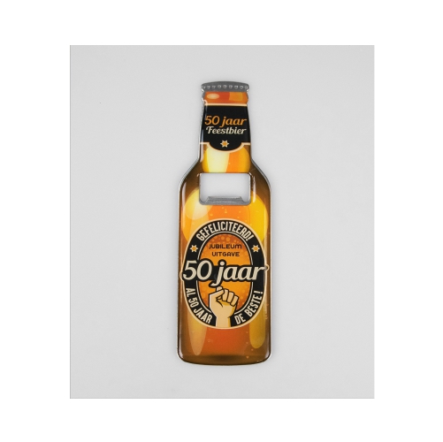PD Bieropener 50 jaar