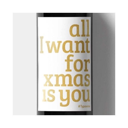 Etiket All I want For Xmas Is You