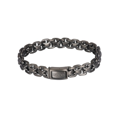 Brede edelstaal armband uit de iXXXi Men collectie.