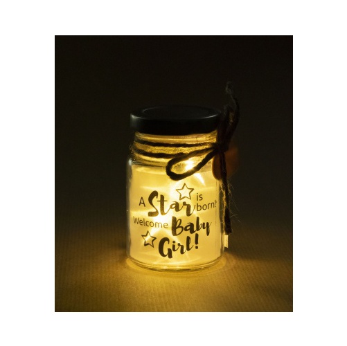 Ze werken op een klein batterijtje en deze zijn ook al inbegrepen! Elke Star Light heeft een speciale boodschap die oplicht door middel van een ledlampje zodra je het product aanzet met de knop onder de dop. De Big Star Lights zijn ongeveer 15 centimeter