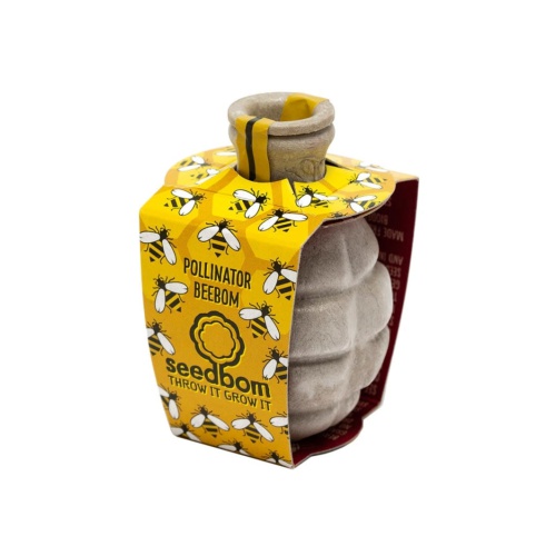 Zaadbom - bijen mix - Pollinator BeeBom
Help mee de bij te redden!