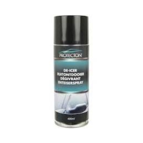 Super De-icer ruitenontdooier.
Als U met deze ruitenontdooier van korte afstand
op uw ruit sprayt, bovenaan beginnen en heen en
weer bewegend naar beneden werkend is de ruit
zeer snel ijsvrij.
Inhoud: 300 ml