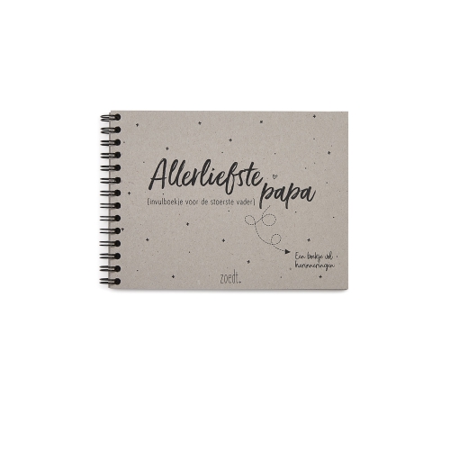 Zoek je een origineel cadeau voor de stoerste vader? Vul dan dit lieve boekje in voor hem! Het leukste vaderdagcadeau, maar ook leuk om zomaar te geven! Het boekje heeft 28 pagina's en staat vol met vragen en weetjes over jou en je vader.