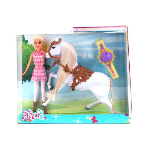 Pop Fleur Paard Set