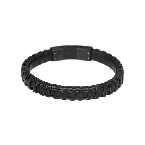 Merk: iXXXi Men
Kleur: Zwart
Type: Armband
Materiaal: Edelstaal 
Materiaal Armband: Leer
Garantie: 6 maanden. Levertijd 3 a 4 werkdagen.