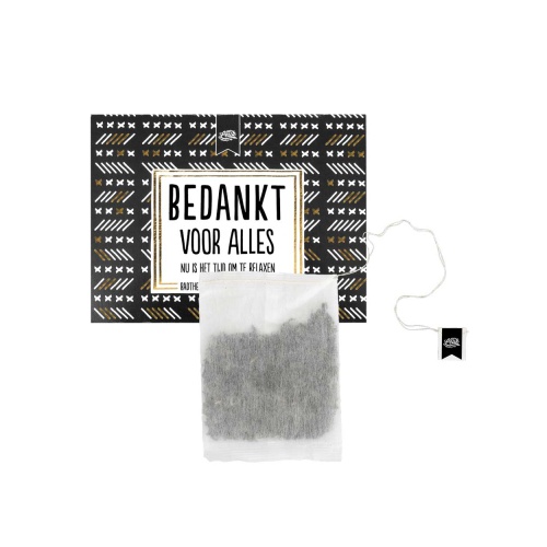 100 %Leuk Badthee Bedankt voor Alles