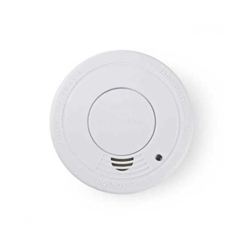 De rookmelder verhoogt de veiligheid in huis. Gaat onmiddellijk af wanneer er rook wordt gedetecteerd. De sirene overschrijdt de 85 dB om ervoor te zorgen dat mensen zelfs midden in de nacht wakker worden.