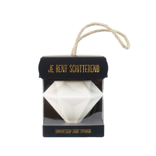 100% Leuk Diamantzeep Je bent schitterend
