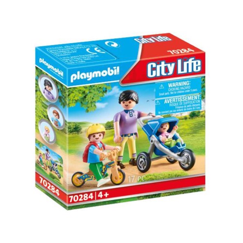 Playmobil City life 70284 Mama met Kinderen